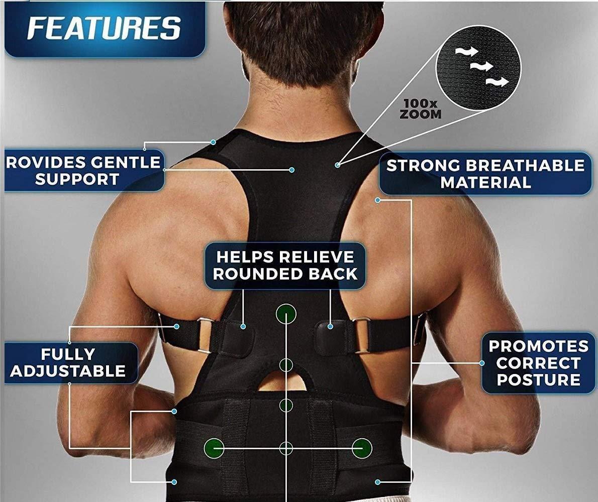 Premium Posture Corrector Belt for Men & Women | Back Support, Spine Alignment & Pain Relie